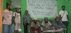 PRP Wilayah Timika Tolak Otsus dan Minta Refredum Bagi Bangsa Papua