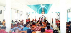 Klasis Biak Timur Gelar Ibadah HUT PI Ke – 113 di Jemaat Lukas Saba