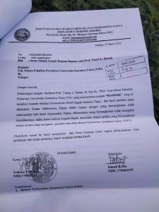IMP Sumut Minta Terimakasih Kepada Rektor USU dan Jajarannya Atas Mutasikan Prof. Yusuf L. Henuk